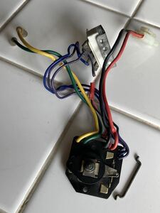 タミヤ ホーネット/グラスホッパー用スピードコントローラー 給電コネクタ付き
