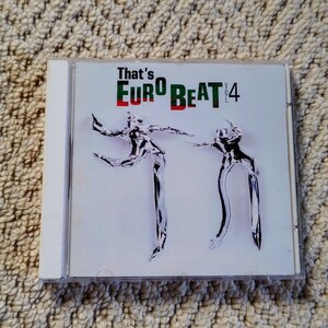 ●That’s EURO BEAT VOL．４　●CD ＊帯無し