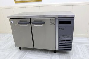 20年製 超美品！フクシマガリレイ 台下冷蔵庫 1200×600 コールドテーブル 天板作業台 LCC-120RM-R 厨房店舗業務用 検：ホシザキ1