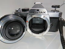 ★人気★ＰＥＮＴＡＸ　ＭＸ★　シルバーボディー・空シャッターＯＫ！　ＰＥＮＴＡＸ 1.7 50ｍｍ・3.5　135ｍｍレンズ ストロボセット！_画像9