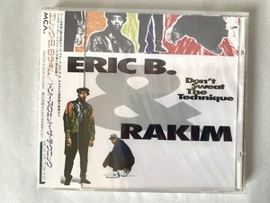 未開封/見本品 エリック・B.＆ラキム ERIC B. & RAKIM ドント・スウェット・ザ・テクニック Don't Sweat The Technique