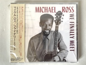 未使用/見本品 ケース割れ シュリンク破れ マイケル・ロス MICHAEL ROSS ファイナリー・ミート WE FINALLY MEET