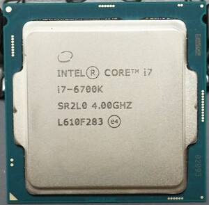 【動作確認済】Intel Core i7 6700K LGA1151 本体のみ