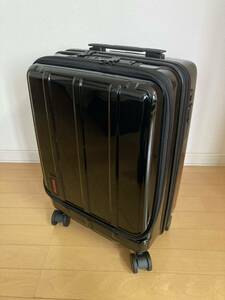 ** new goods unused business trip, travel .!! Briefing suitcase 34 liter Carry case black 