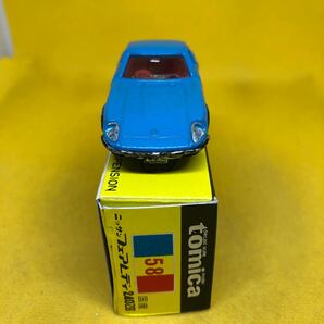 トミカ 日本製 黒箱 58 ニッサン フェアレディ 240ZG 当時物 絶版 ②の画像2