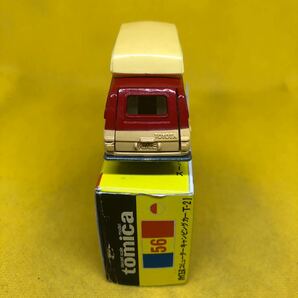 トミカ 日本製 黒箱 56 ハイエース コミューター キャンピングカー 当時物 絶版 ①の画像4