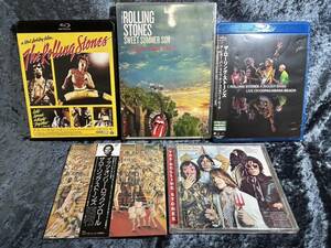 ★[240424-6MA]【現状品】《CD/BD》洋楽/紙ジャケット/the rolling stones/ ローリングストーンズ/sweet summer sun/ブルーレイ/他