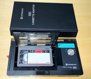 VHS-Cカセットアダプター