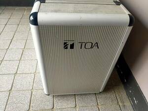 TOA　ポータブルアンプ　KZ-30DC　ワイヤレスマイク(WM-1210)１本　ハンドマイク(DM-1300US)２本セット　動作確認OK