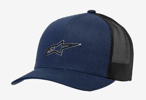 ★ Alpinestars Найти грузовик сетка Alpine Stars Hat Navy Bike Cap Wear Бесплатный размер MTB MTB MTB ⑤ New B