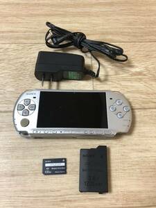 中古 SONY プレイステーションポータブル PSP 3000本体セット 初期化.動作確認済み/ 現状品