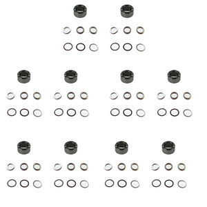 10個 4-6-2.95 スペーサーとシムセット ステン ハンドルノブ ダイワSノブ用シマノAノブ変換カラー @