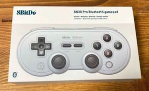 8Bitdo SN30 Pro ゲームパッド（Gray バージョン）
