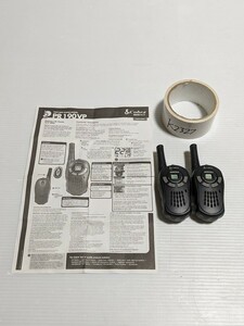 cobra micro talk トランシーバー　ハンディ　 PR190 動作確認済み　ケース付き　