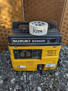 Suzuki SUZUKI ポータブル発電機　インバーター　発電機　SV900H　動作確認済み
