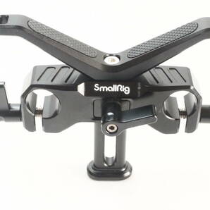 SmallRig レンズサポート 汎用 50mm-140mm径レンズ対応 15mm径ロッド用 高さ調整 BSL2680の画像7