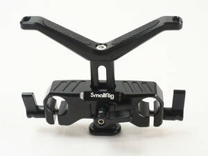 SmallRig レンズサポート 汎用 50mm-140mm径レンズ対応 15mm径ロッド用 高さ調整 BSL2680