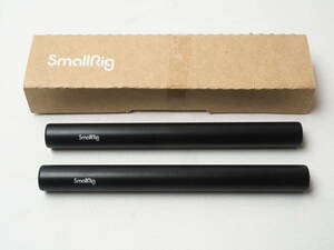 SmallRig 15mmロッド（M12ネジ穴-15cm）8インチ ブラック 15mmロッドシステム アルミニウム 2本入り カメラアクセサリー1050 