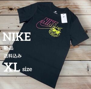 新品★NIKE★ナイキ★半袖★tシャツ★ブラック★ XLサイズ