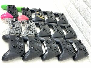 A737◇ Nintendo Switch コントローラー 大量　まとめ 15個　セット　動作未確認 【ジャンク】