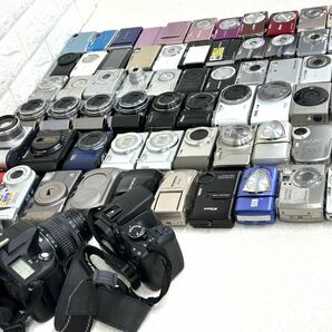 A765◇大量 デジタルカメラ 67台 まとめ SONY Nikon OLYMPUS CASIO Canon LUMIX 他 まとめ売り デジカメ【ジャンク】の画像3