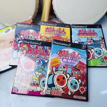 PS2 太鼓の達人 5点 とびっきりアニメスペシャル わくわくアニメ祭り ＋ 蚊 ソフト ＋ タタコン 2点_画像6