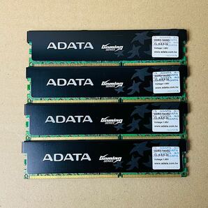 16GB 4GB 4枚 ADATA Gaming series デスクトップ用 メモリ DDR3 1600G(9) 4GX16 DDR3-1600 PC3-12800 AX3U1600GC4G9-2G CL9 1.65V 240pinの画像4