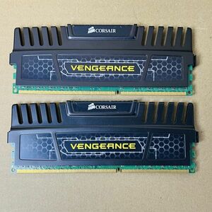 合計16GB 8GB 2枚 CORSAIR VENGEANCE DDR4-1600 PC4-12800 1.5V CMZ16GX3M2A1600C10 デスクトップ PC メモリ