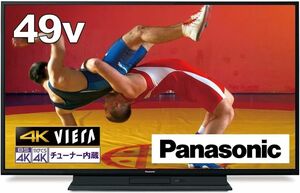 パナソニックBDドライブ内蔵4K液晶テレビ TH-49GR770 Panasonic