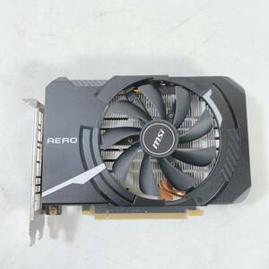 MSI GeForce GTX 1660 Ti AERO ITX 6G OC グラフィックスカード ブラック 