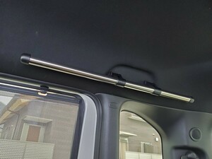 [ sleeping area in the vehicle * ceiling storage ]NBOX side bar L650+ angle hole adaptor IF51 set 