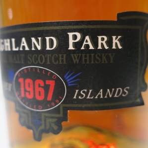 【60年代蒸留・高評価】ハイランドパーク（Highland Park）1967y-1991y ★の画像7