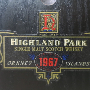 【60年代蒸留・高評価】ハイランドパーク（Highland Park）1967y-1991y ★の画像9