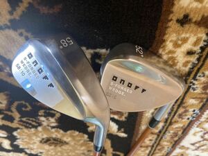 ONOFF S-FORGED WEDGE 52°/58° 2本セット TOUR AD AD-95(S) DIカラー オノフ ダイワ グローブライド ウェッジ 片山晋呉モデル