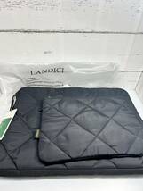 LANDICI Puffy パソコンケース 14 15インチpcケース PCインナーバッグ男女兼用 ノートパソコン ケース MacBook Pro_画像2