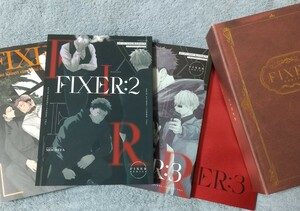 FIXER:1,2,3(特装版),LOG 4冊セット【ボックス付】 もちや いちご大福様　同人誌 小説 五悠 呪術廻戦 五条悟×虎杖悠仁 A80,C14,D80,E33