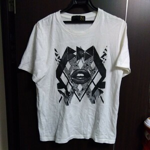 ブンブンサテライツ x RICO　Tシャツ 白 半袖　BOOM BOOM satellites