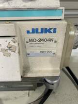 JUKI 【MO-2404N】 ジューキ ロックミシン 工業用ミシン オーバーロック 頭部のみ _画像6