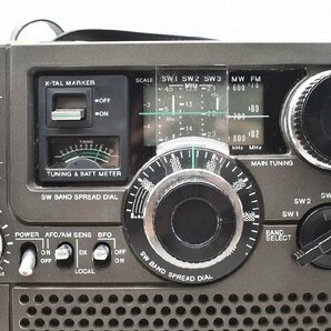竜B779◆通電可 SONY ソニー ICF-5900 FM/AM マルチバンド レシーバー SW/MW スカイセンサー BCLラジオ アンティークの画像2