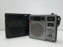 C662◆VICTOR サウンドシューター ビクター F-240 BCLラジオ FM/MW/SW 昭和レトロ W22×D7×H19ｃｍ_画像2