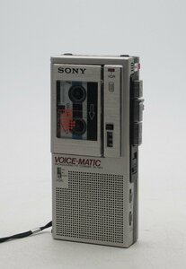 C727◆マイクロカセットレコーダー ソニー M-11EV SONY 録音 再生機 昭和レトロ アンティーク オーディオ機器