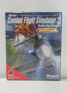 C647◆未開封 Microsoft Combat Flight Simulator 3 マイクロソフト コンバットフライトシミュレーター3 PCゲーム PCソフト