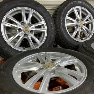 ZEPHYR ゼファー 15インチ アルミホイール 4本セット ヨコハマ スタッドレスタイヤ iceGUARD iG60 195/65R15 ノア ステップワゴン セレナ