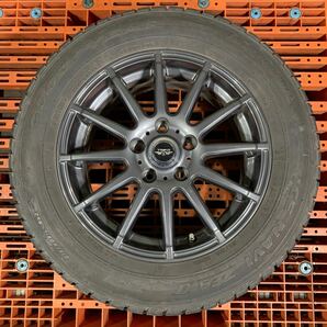 weds TEAD ウェッズテッド 16インチ アルミホイール 4本セット グッドイヤー スタッドレスタイヤ ICENAVI ZEAⅡ 215/60R16 ヴェゼルの画像4