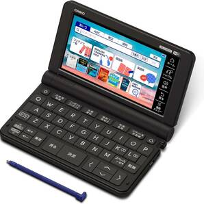 カシオ 電子辞書 高校生 英語・国語強化 エクスワード CASIO XD-SX4920BK ブラック 新品 パナソニック 単三充電器セット K-KJ52LLB20付きの画像2