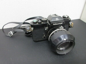 【フィルムカメラ】Nikon　ニコン　Nikomat ニコマート EL NIKKOR　50mm 1:1.4　一眼レフ　#36448