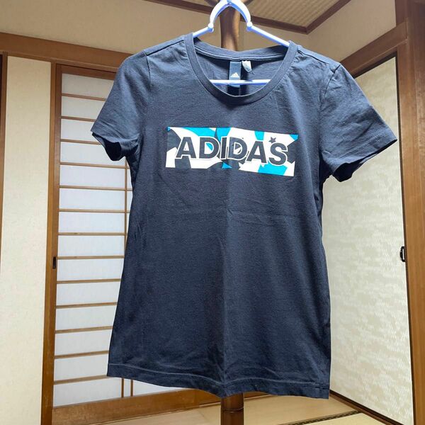 ★★ adidas レディース　Tシャツ　L 黒　★★