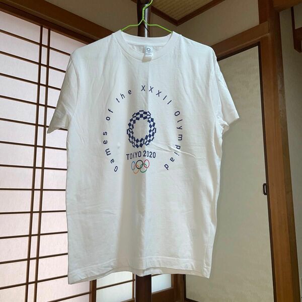 ★★東京五輪　メンズ　Tシャツ　S ★★ ★美品★ ★たたみジワあり★ ※女性ならばM