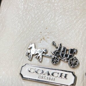 【1円スタート】 コーチ 2wayハンドバッグ ショルダーバッグ 12947 シグネチャー レディース COACHの画像8