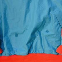 ビッグサイズ　ラルフローレン　Polo by Ralph Lauren XL ツートーン コットン　アノラックパーカー　ブルー×レッド_画像4